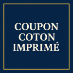 Coton imprimé – Coupon 1 m x 150 cm pour couture et déco | Tissus LM