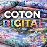 Coton digital 3D – Coupon tissu coton imprimé haute définition