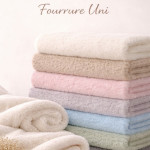 Tissu Fourrure Uni – Tissu fourrure douce en coupon