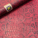 Simili Cuir Croco Snake – Tissu Effet Reptile pour Sacs & Maroquinerie