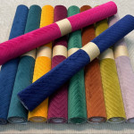 Velours Chevron Matelassé 280 g/m² – Tissu en Coupon & au Mètre