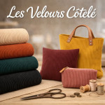 Tissu velours côtelé 4, 5, 10 mm – Coupons velours côtelé en ligne